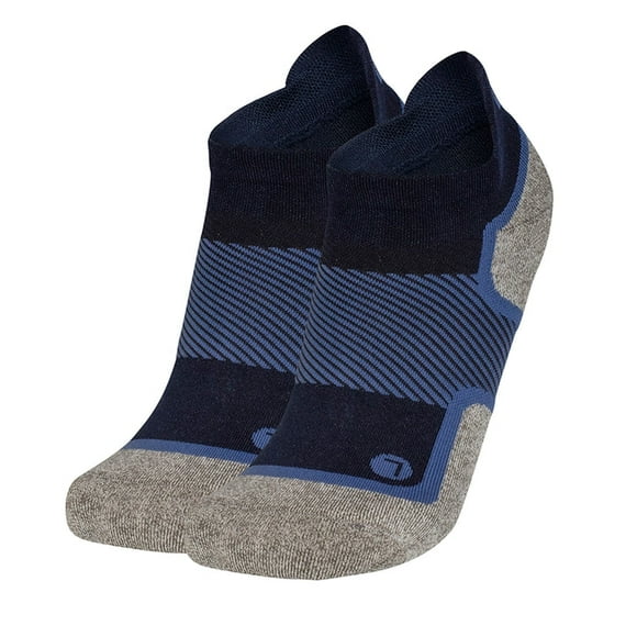 OS1st Unisex Wellness Performance No Show Socks Navy - OS1-3854N