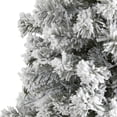 thumbnail image 4 of Nearly Natural 5' Flocked Fir Artificial Christmas Tree, White, 4 of 6
