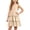 T32 Beige, variant on Glisme Girls Dress Solid Color Sleeveless Halter Summer Cozy Soft Toddler Kids Girls Dresses Size 5-6 Years Beige