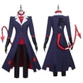 thumbnail image 4 of Disfraz de Anime Helluva Boss Blitzo para fiesta de cosplay, uniforme con cola, traje de Halloween para hombres y mujeres, personalizado, 4 of 5