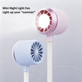 thumbnail image 6 of USB Fan With LED Light 2 In1 Suitable For Camping And Fishing Power Small Cooling Fan, 6 of 8