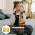 thumbnail image 1 of HEANUJJ 10Pcs Saxophone Reeds Premium Handmade Reeds Compact Saxophone Accessory for Instrument Playing, 1 of 8