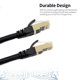 thumbnail image 1 of CABLE CABLE CABLE CABLE DE RED DE ALTA VELOCIDAD 40 GBPS 2000MHz/ par Tratir twolinado/ Interfaz RJ45 RJ45 Negro, 1 of 7