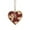 D, variant on SugarBloom Wooden Craft Heart Shaped Pendant, Valentine's Day Party Decoration Love Hanging Sign, Rustic Wedding Decoration Ornament for Romantic Decor,A