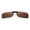 Brown, variant on 1pc Unisex Polarized Clip On Driving Glasses Sunglasses Vision Vision Sunglasses Day Night UV400 Lens Clip G9S8 Driving Riding