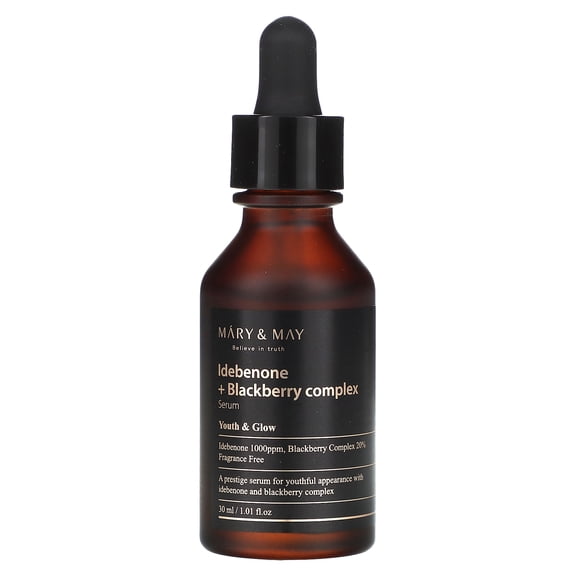 Mary & May Idebenone   Blackberry Complex Serum, 1.01 fl oz (30 ml)