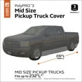 thumbnail image 3 of Classic Accessories Over Drive PolyPRO 3 Truck Cover with RainRelease, Trucks up to 19'L, 3 of 16