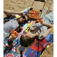 thumbnail image 2 of Picnic Blanket Waterproof Picnic Beach Blanket Waterproof Sandproof Foldable Portable Travel Large Floral Picnic Blanket for Outdoor Camping,Beaches,Parks-Floral 80" X 60", 2 of 6