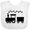 AA-White, variant on Inktastic Valentines Day Heart Choo Choo Train Boys Baby Bib