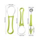 thumbnail image 3 of Fruit Tool Set, Creative Platter Knife, Stainless Steel Carving Cutting Ball Digger, Portable Foldable, 4 In 1, for Kitchen, High-Quality, for Home, for Barbecues, 3 of 8