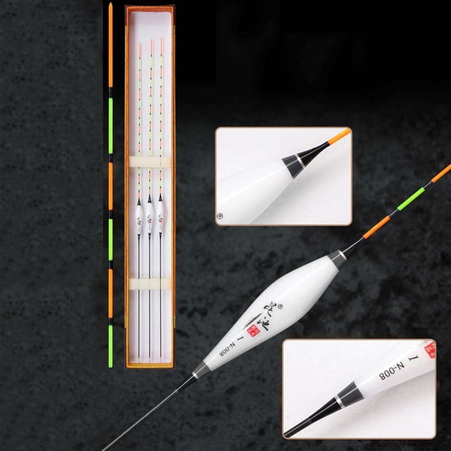 pitrice 3pcs Fishing corks Kit Different Size Bobber Tackle Tool Accessories Nanocomposite Angling Equipment
