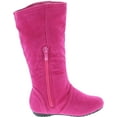 thumbnail image 6 of Kali Footwear Girls Event Jr Faux Suede Ruffle Boots, 6 of 7