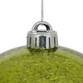 thumbnail image 2 of Vickerman 6" Lime Mercury Ball Ornament, 4 per Bag., 2 of 2