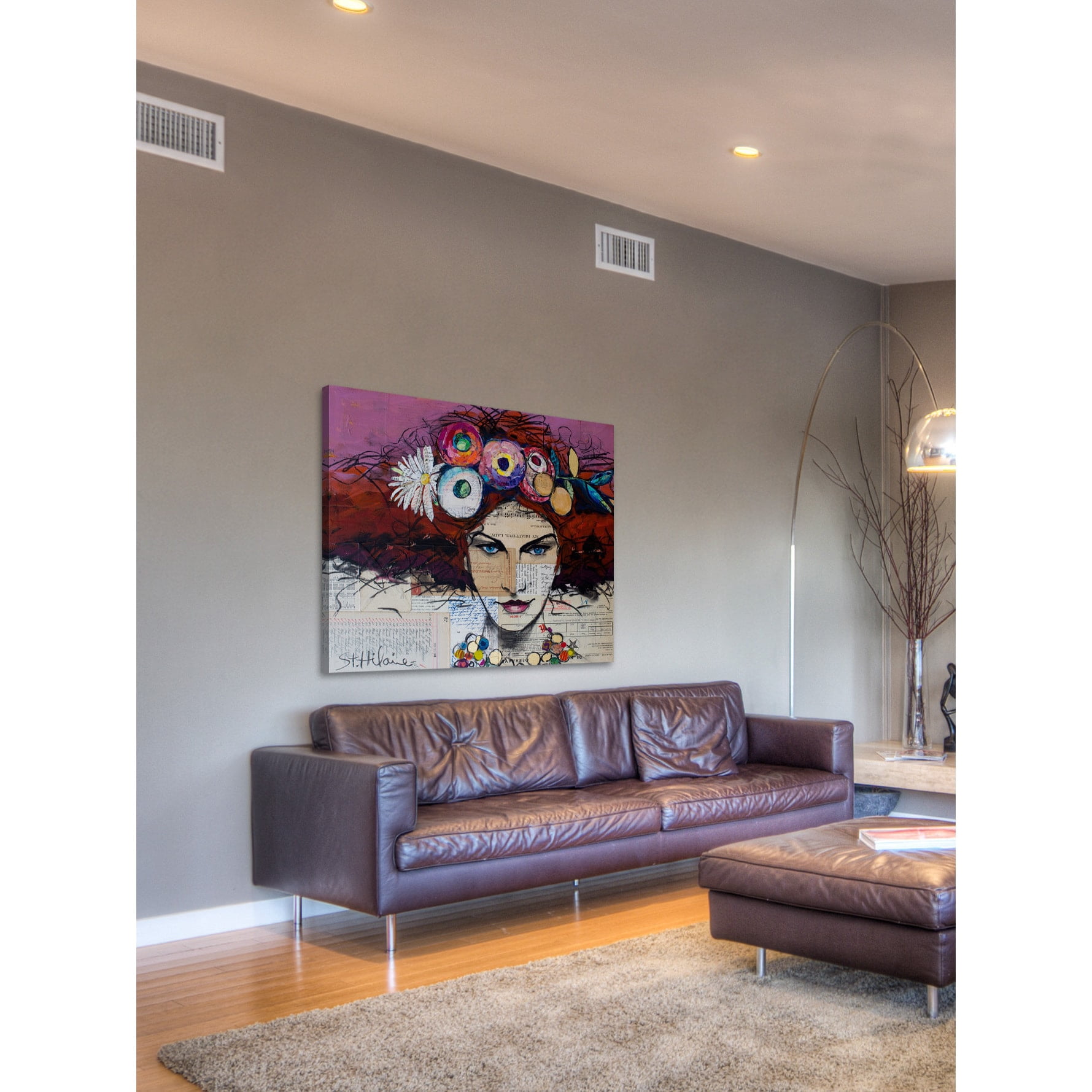 "Ambition" Painting Print on Wrapped Canvas