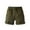 Army Green, variant on Spazoro Toddler Boys Girls Shorts, with Pockets Solid Color Elastic Waist Summer Casual Shorts for Boys Beige Size 9 T