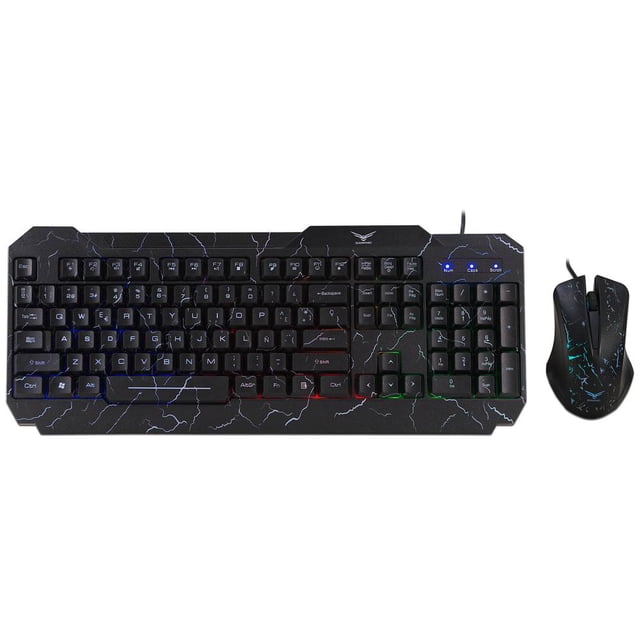 Kit Teclado y Mouse Gamer Naceb NA-633, USB. Naceb Technology NA-633