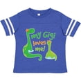 thumbnail image 3 of Inktastic My Gigi Loves Me Grandson Dinosaur Boys Toddler T-Shirt, 3 of 5