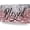 Blessed Glitter Pink, variant on Blessed License Plate Pink Marble Script Gold Aluminum Decorative License Plates Funny Metal Car Plate Novelty Vanity Tag Cover 6"X12" Car Decor Accessory with 4 Holes for Men Women