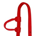 thumbnail image 4 of Jeffers Equine Nylon One Ear Horse Headstall – 3 Ply ¾" Western Adjustable Tack, Nickel Plated Hardware for Riding, Training, Barrel – Equestrian Accessories & Apparel for Horses – Red, 4 of 8