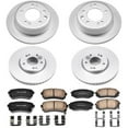 thumbnail image 2 of PowerStop Front and Rear Geomet Coated Brake Rotor and Pad Kit Fits: KIA Select Models CRK6512, 2 of 5