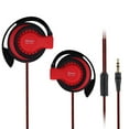 thumbnail image 2 of Hicess Wired Earbud High Fidelity Noise Cancelling Ergonomic 3.5mm Stereo Sports Ear Hook Earphone for Running, 2 of 8