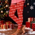 thumbnail image 4 of Roncen Roncen Women's Christmas Printed Yoga Leggings - Stretchy High-Waisted Casual Pants for Holiday & Workout, 4 of 7