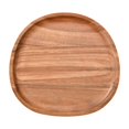 thumbnail image 1 of Plato de postre de madera Bandeja de desayuno Plato de comida de sushi Vajilla moderna Decorativa Estilo C, 1 of 9
