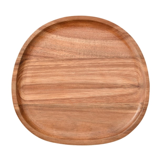 Plato de postre de madera, plato de comida, tabla de quesos, organizador de mostrador, estilo japonés Estilo C
