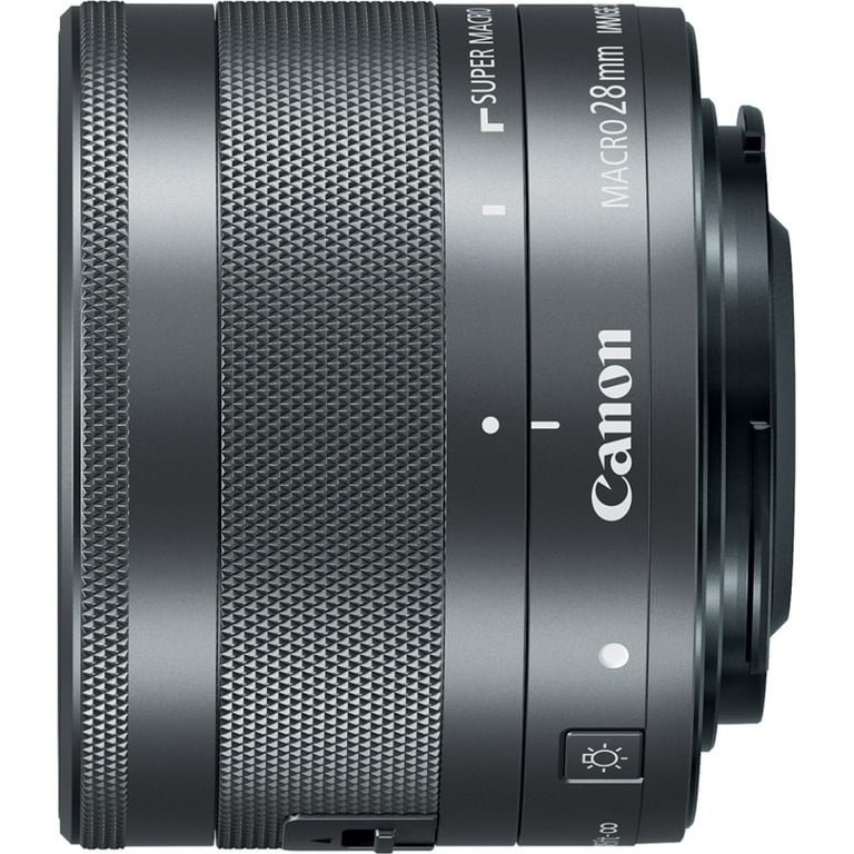 Canon EF-M - Macro lens - 28 mm - f/3.5 IS STM - for EOS Kiss M, M, M10, M100, M2, M3, M5, M50, M50 Mark II, M6, M6 Mark II Canon EF-M - Macro lens - 28 mm - f/3.5 IS STM - for EOS Kiss M, M, M10, M100, M2, M3, M5, M50, M50 Mark II, M6, M6 Mark II