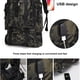 thumbnail image 4 of Advancent al aire libre 80L de nylon de gran capacidad deportiva para acampar Bolsa de almacenamiento de montañismo de Ropa Deportiva, Zapatos Negro, 4 of 6