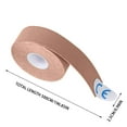 thumbnail image 3 of Tape 2.5cm X 500cm Face Eye Neck Lift Tape Multifunctional High Elasticity Forehead Frown Facial Lip Mouth WrinklesSticker Chin S, 3 of 6