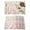 Beige, variant on Colorful Easter Placemats Set of 12 Spring Easter Bunny Eggs Floral Wooden Place Mats Indoor Wipeable Table Mats Washable Cloth Dining Table Placemats for Kitchen Holiday Party Home Decor 13x19 Inch