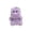 A003- Purple, variant on Plush Hippo Keychain Pendant, Light Yellow Soft Cute, 1 Piece Portable, for Bag Decoration Car Hanging Ornament Kids Birthday Gift Holiday Decoration Collectible