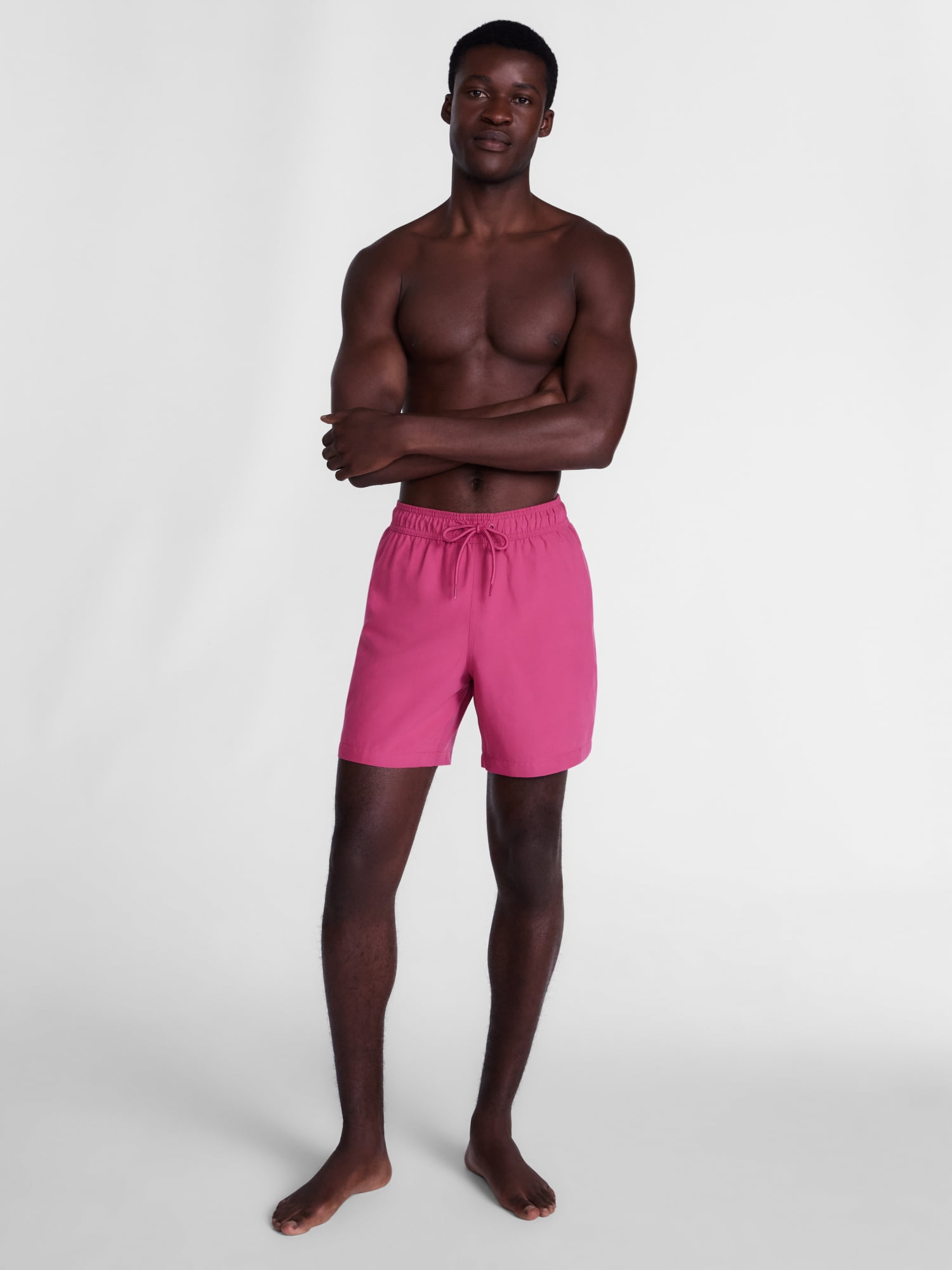 George Men's and Big Men's Swim Shorts, 6" Inseam, Sizes S-3XL