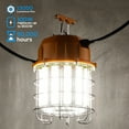 thumbnail image 2 of 100W Linkable LED Construction Hanging Work Light Temporary Job Site Light Portable, 2 of 7