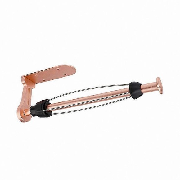 Aluminum Wall-Mount Paper Towel Dispenser for Easy Tear, Under Cabinet Roll Holder with Adhesive Mounting