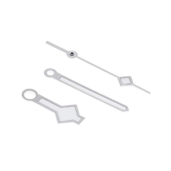 SNOW FLAKE WATCH HAND FOR MOVEMENT MIYOTA 8205/8215,DG2813 ,602 SILVER SHINY