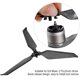 thumbnail image 4 of Hélice De 3 Palas, Aerodinámica De Alta Eficiencia, Maximiza El Rendimiento, Hélices De Liberación Rápida, Ligeras Para DJI Mavic 2 Pro Zoom ANGGREK Otros Deportes y Recreación, 4 of 7