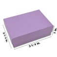thumbnail image 3 of TheDisplayGuys 100-Pack #32 Cotton Filled Cardboard Paper Jewelry Box Gift Case - Purple Lavender (3 1/4" x 2 1/4" x 1"), 3 of 7