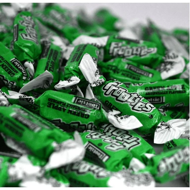 Tootsie Rolls Frooties Green Apple Candy (360 count) (two pack
