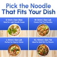 thumbnail image 6 of Snackathon Pad Thai Style Rice Stick Noodles, 10 mm Width, 16 oz (Pack of 2), 6 of 9
