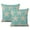 Beach (81), variant on Tropical Sea Ocean Pillow Covers 16x16, Throw Pillow Case Set of 2, Linen Blue Summer Beach Cushion Cases for Sofa Couch Bed Home Outdoor