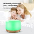 thumbnail image 2 of 300ML Essential Oil Diffuser, Remote Control Ultrasonic Aromatherapy Oil Diffusers Cool Mist Humidifier, Waterless Auto-Off and 7 LED Light Colors for Bedroom, Yoga, SPA, Baby, 2 of 7