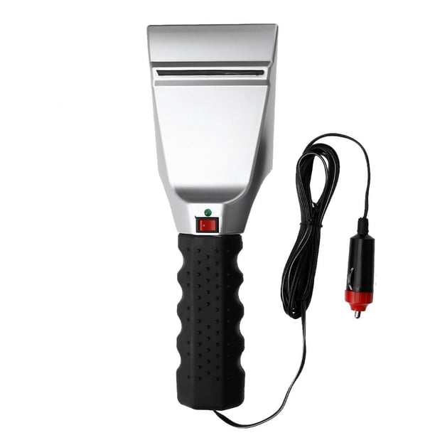 Pala De Nieve Encendedor de cigarrillos de invierno para coche de 12 V, pala para nieve, raspador de hielo calentado eléctrico Tmvgtek Accesorios para autos y motos