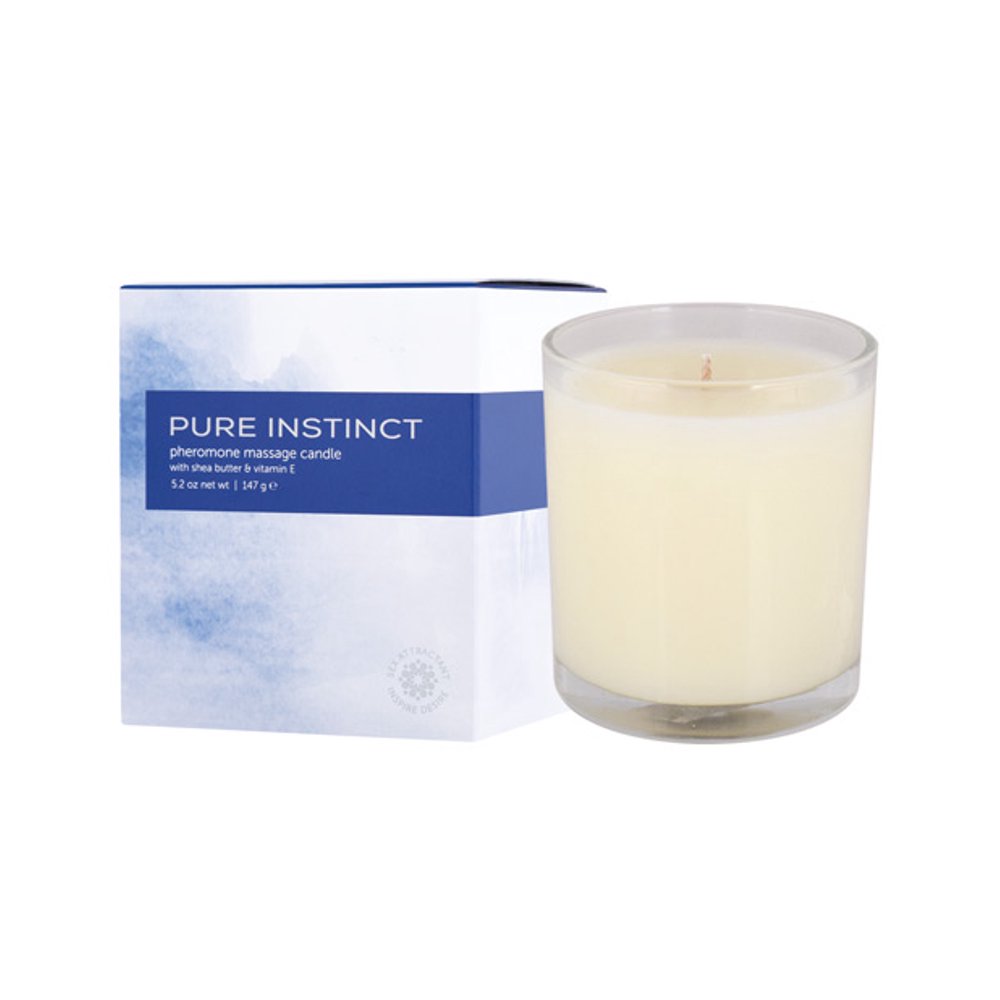 Pure Instinct Pheromone Massage Candle 5.2 oz