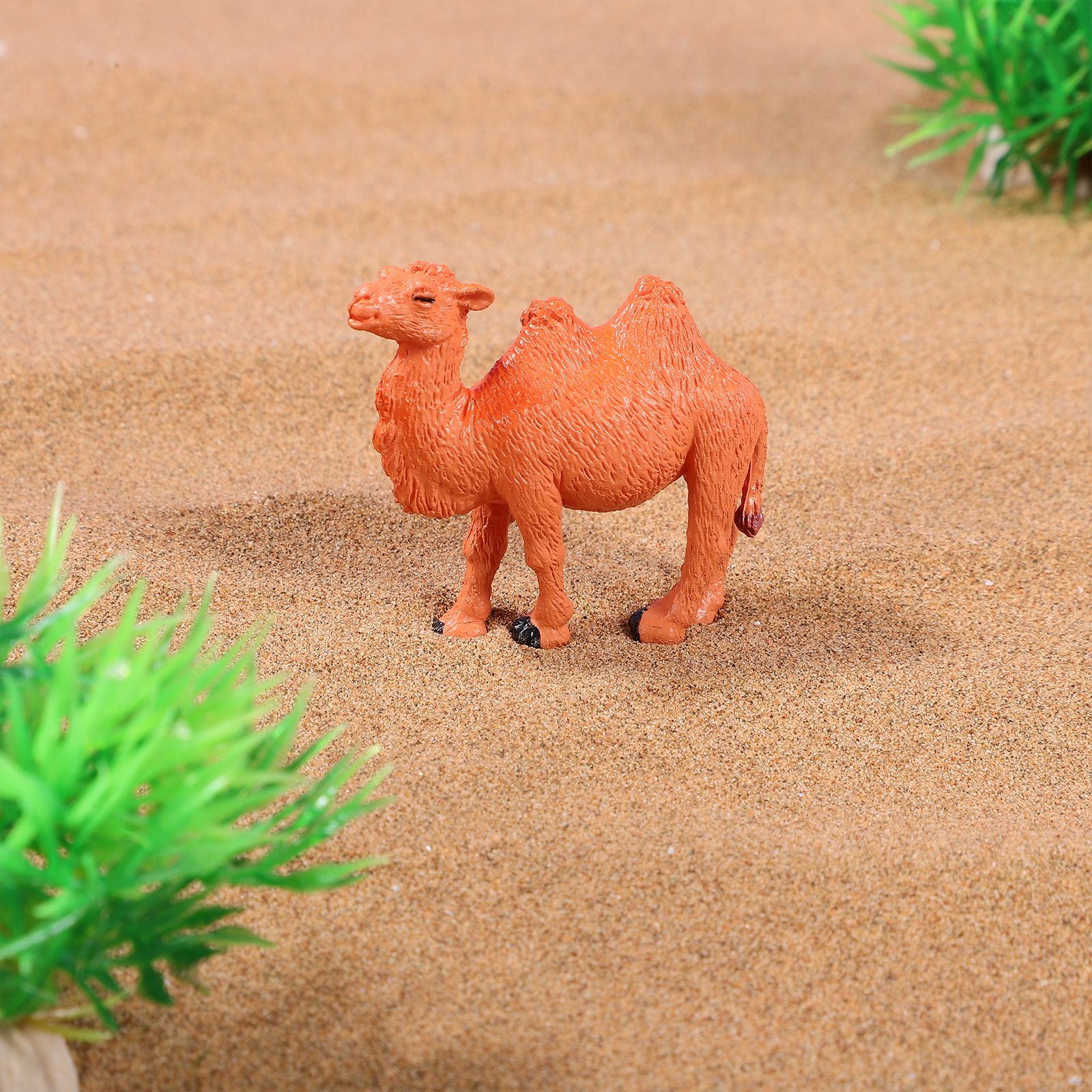 Kamel Modell Figuren Set – 2-teilig, Miniatur & Lebensecht Aus Kunststoff, Ideal Als Spielzeug, Deko Oder Für Pädagogisches Lernen (ab 3 Jahren)