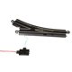 thumbnail image 5 of Bachmann Trains - Ajuste a presi&oacute;n E-Z Track Remote Turn - Derecha (1/Tarjeta) - Carril de aleaci&oacute;n de Acero con Plataforma Negra - Escala HO Bachmann NA, 5 of 5