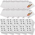 thumbnail image 1 of Miniature Poker Cards Set for Decor Assorted Color Coated Paper Compact Size 10 Sets, 1 of 8