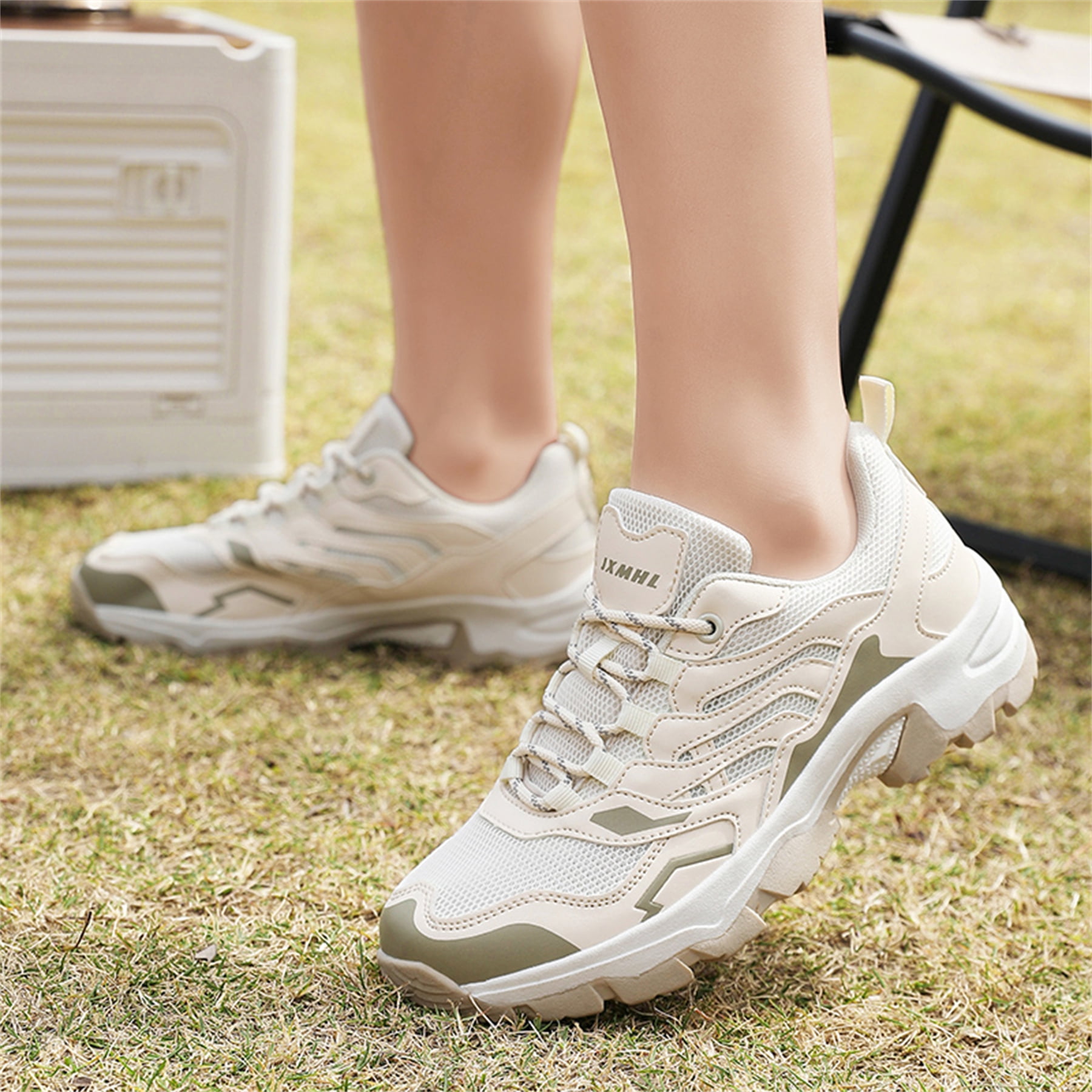 YOURDIARY Womens Mens Hiking Shoes Comfortable Breathable Anti-Slip Outdoor Sports Shoes