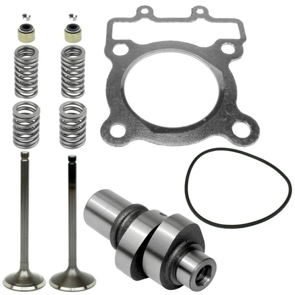 Camshaft and Cylinder Head Valve Gasket Kit Fits Kawasaki Bayou 220 KLF220 88-02